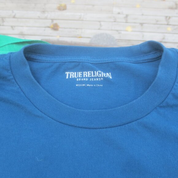 True Religion Jeans Short Sleeved T-Shirt - Size Medium. - Picture 4 of 11